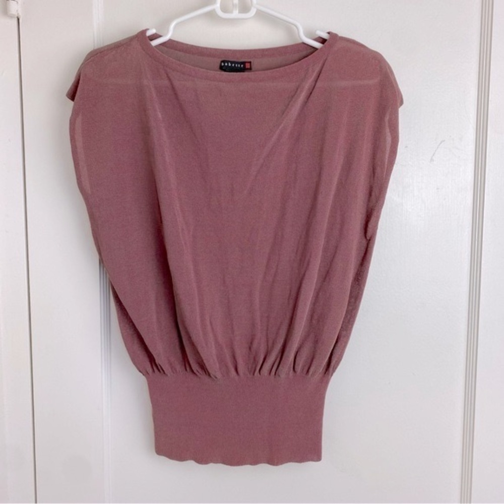 Babette Iridescent 90s Y2K Top size Small - Picture 3 of 7